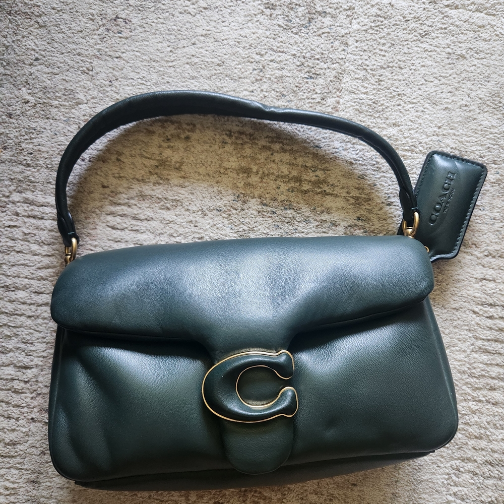 Coach Green Leather Women's Bag